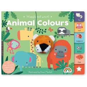 ANIMAL COLOURS FINGER PUPPET BOOK